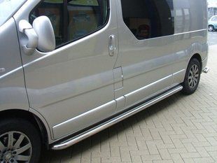 Бічна захист пороги майданчик для Renault Trafic 2001-2014, 2014+ Захист заднього бампера/дуги/пороги AUG0582 фото