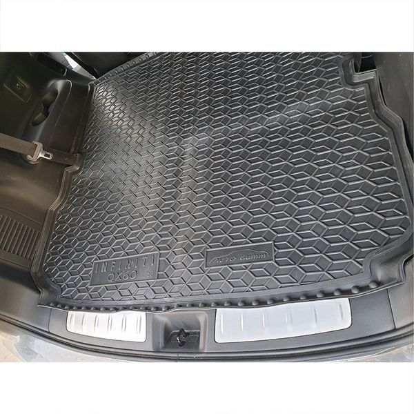 Коврик в багажник резиновый для INFINITI L50 QX60 2012+ (7мест) 111851 фото