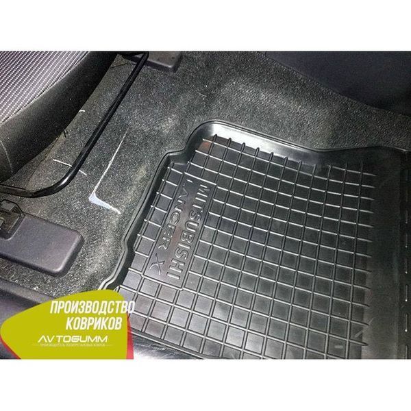 Коврики в салон автогум для Mitsubishi Lancer 2007+ / Митсубиси Лансер (10) 2007+ 11237 фото