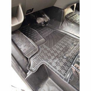 Килимки в салон автогум для Ford Transit 2014+/ Форд Транзит 1+1 USA 12153 фото