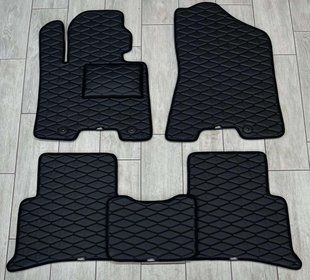 Авто коврики в салон из Экокожи для Hyundai Tucson 2015-2021 / Хюндай Туксон 11512 фото