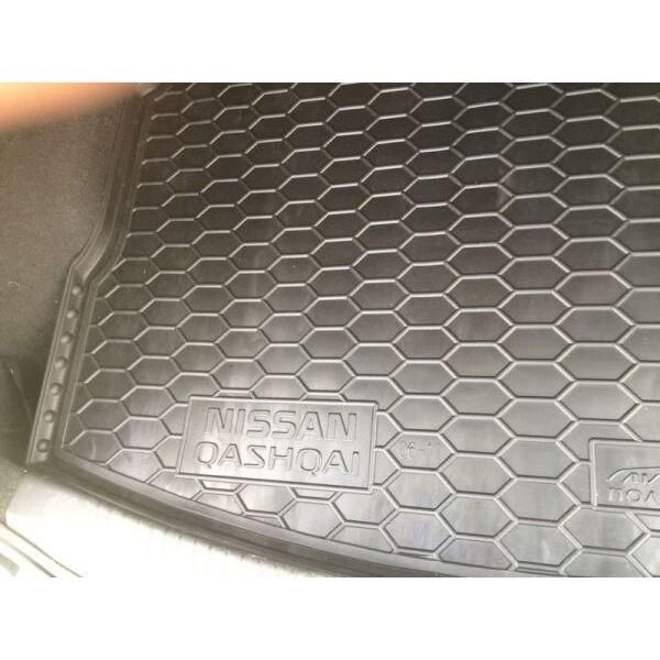 Коврик в багажник резиновый для Nissan Qashqai 2007-2010 /Ниссан Кашкай/Нисан 111578 фото