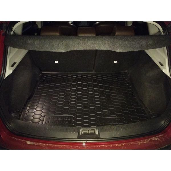 Коврик в багажник резиновый для Nissan Qashqai 2007-2010 /Ниссан Кашкай/Нисан 111578 фото