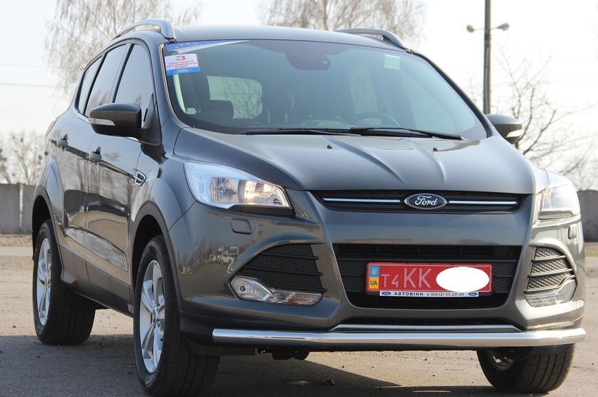 Кенгурятник УС одинарний Ford Kuga 2008-2017+ Захист бампера AUG0145 фото