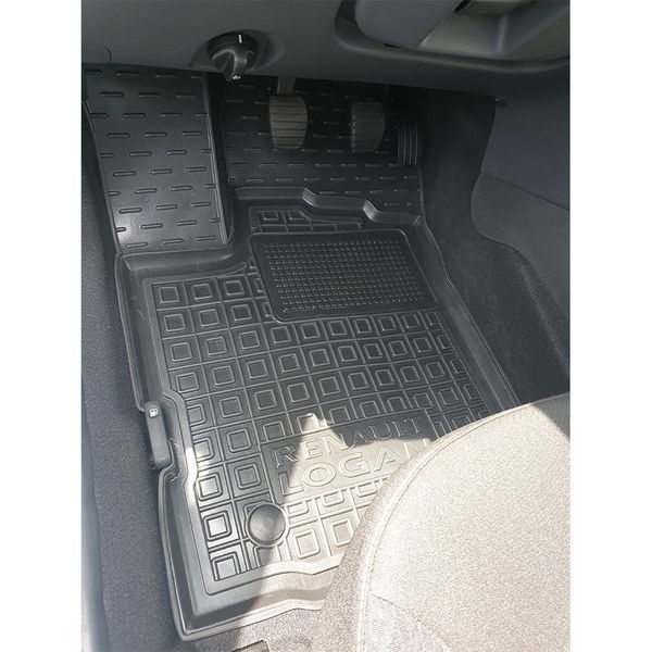 Килимки в салон автогум для Renault Logan (2020+)/ Рено Логан 11873 фото