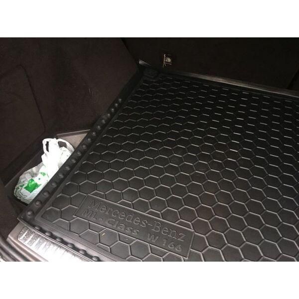 Коврик в багажник резиновый для Mercedes ML (W166) /Мерседес ML (W166) 2011-/GLE 2014+ 111485 фото