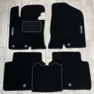 Ворсові килимки в салон для Hyundai Sonata YF 2010-2014 / Хюндай Соната 2010-2014 2078079919 фото