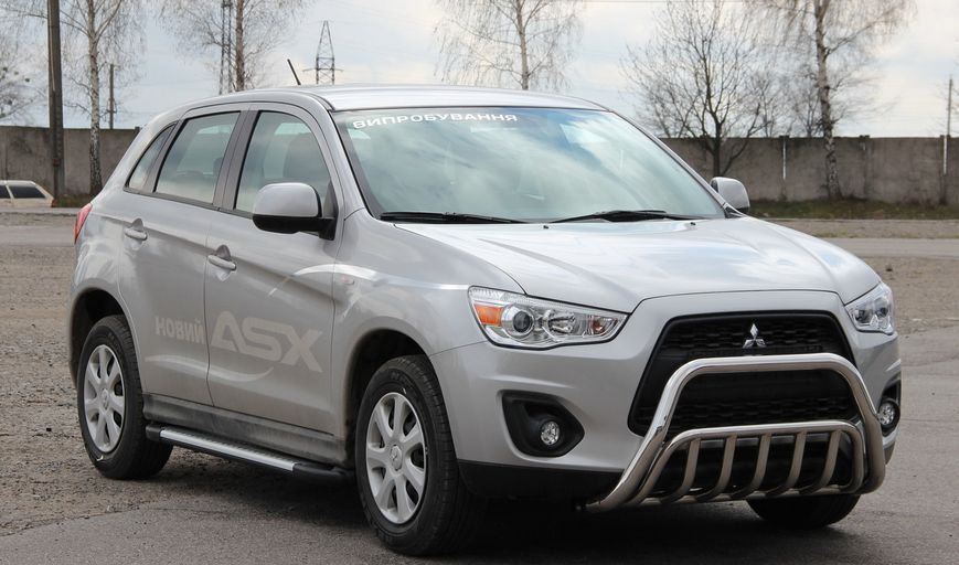 Кенгурятник для Mitsubishi ASX 10-12 13+ Защита заднего бампера/дуги/пороги AUG0397 фото