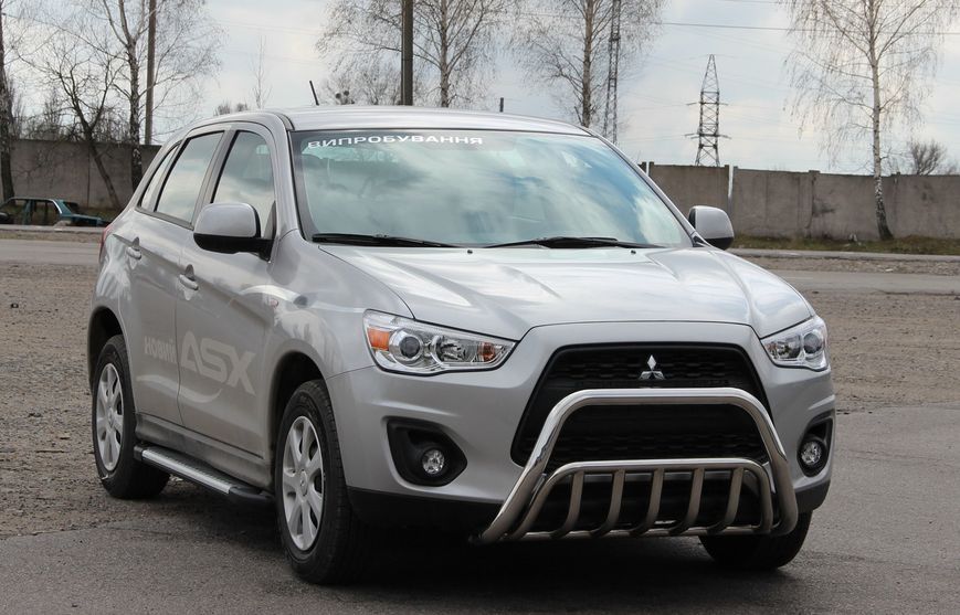 Кенгурятник для Mitsubishi ASX 10-12 13+ Защита заднего бампера/дуги/пороги AUG0397 фото