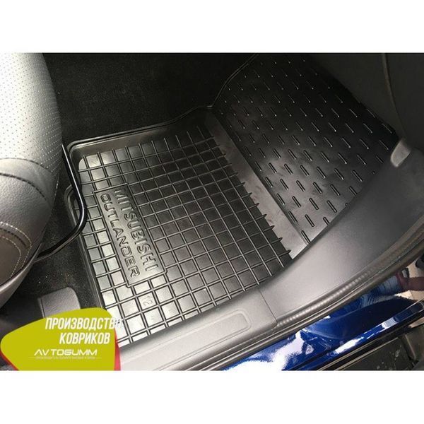 Коврики в салон автогум для Mitsubishi Outlander / Митсубиси Аутлендер 2012+ 11244 фото