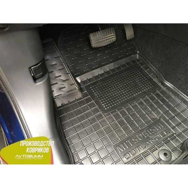 Коврики в салон автогум для Mitsubishi Outlander / Митсубиси Аутлендер 2012+ 11244 фото