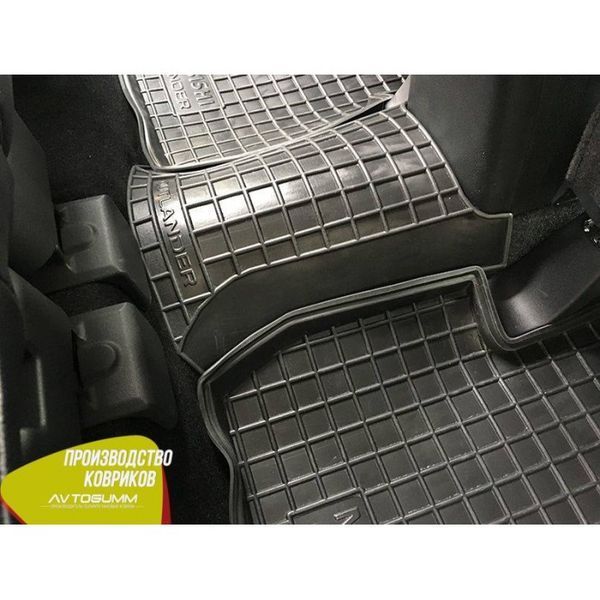 Коврики в салон автогум для Mitsubishi Outlander / Митсубиси Аутлендер 2012+ 11244 фото