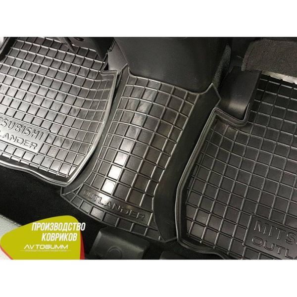 Коврики в салон автогум для Mitsubishi Outlander / Митсубиси Аутлендер 2012+ 11244 фото