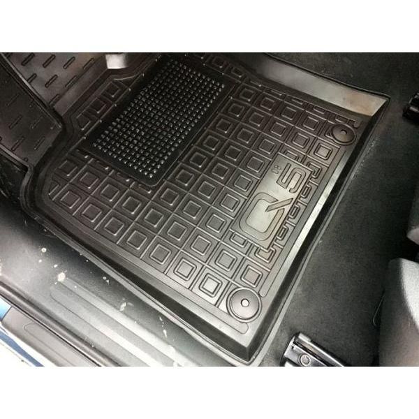 Килимки в салон автогум для Audi Q5 2009-2017 USA / Ауді Ку 5 2009-2017 USA 11553 фото