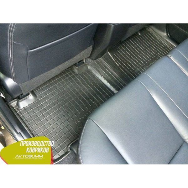 Коврики в салон автогум для Toyota RAV4 / Тойота РАВ4 2013-2016 11349 фото
