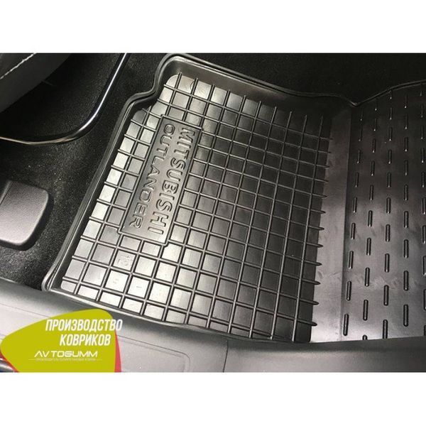 Коврики в салон автогум для Mitsubishi Outlander / Митсубиси Аутлендер 2012+ 11244 фото
