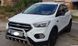 Кенгурятник для Ford Kuga 2008-2017+ з нержавіючої сталі AUG0148 фото 2