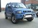 Кенгурятник из нержавеющей стали хромовый для Suzuki Jimny 1998-2005+ Передняя защита 0752 AUG0648 фото 5