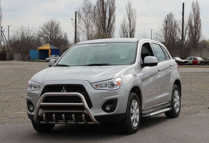 Кенгурятник для Mitsubishi ASX 10-12 13+ Защита заднего бампера/дуги/пороги AUG0398 фото