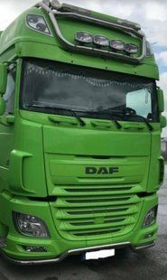 Люстра на дах для DAF XF-106 2013-2017 кенгурятник дуги пороги захист бампера AUG0849 фото