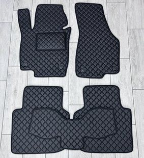 Авто коврики в салон из Экокожи для Volkswagen Passat B7 2011+ USA / Фольксваген Пассат Б7 11671 фото