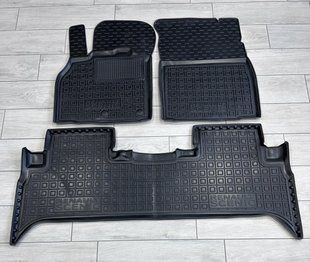Килимки в салон автогум для Renault Grand Scenic 3 2009+/Рено гранд Сценик 11623 фото