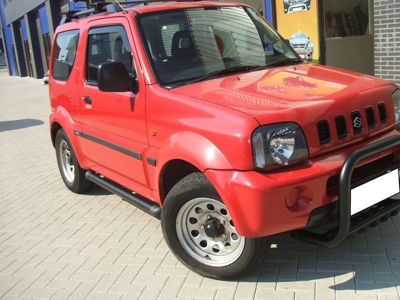 Передняя защита бампера Кенгурин D60 для Suzuki Jimny 1998-2005+ (Украина/Турция) 0753 AUG0649 фото