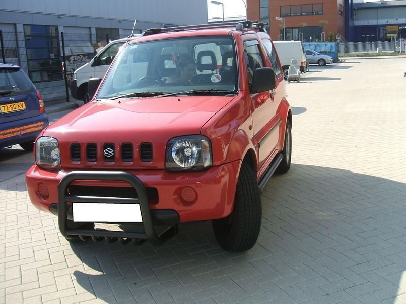 Передняя защита бампера Кенгурин D60 для Suzuki Jimny 1998-2005+ (Украина/Турция) 0753 AUG0649 фото