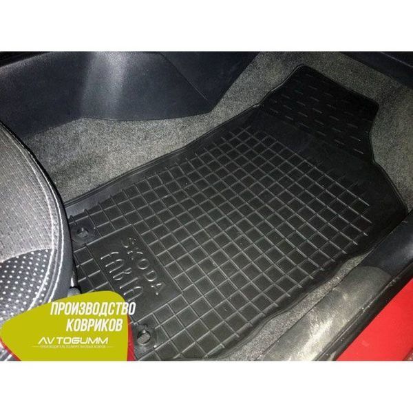 Килимки в салон автогум для Skoda Fabia / Шкода Фабія 2000-2007 11290 фото