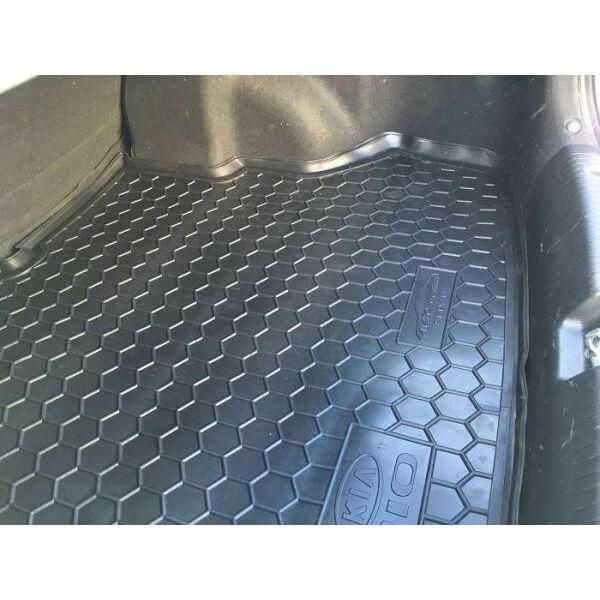Коврик в багажник резиновый для Kia Rio / КИА РИО 2011+ Sedan 111248 фото