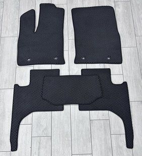 Ева коврики в салон для Toyota Land Cruiser 300 2021-2025 / Тойота Ленд Крузер 300 коврики 2637390897 фото