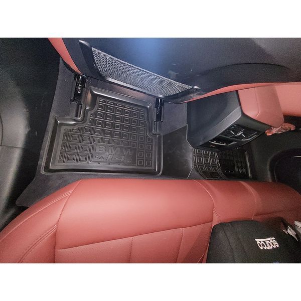 Коврики в салон автогум для BMW I4 G26 / БМВ Джи26 автогум 12118 фото