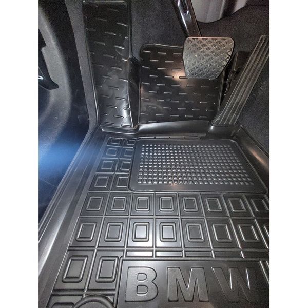 Коврики в салон автогум для BMW I4 G26 / БМВ Джи26 автогум 12118 фото