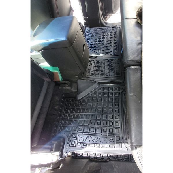 Коврики в салон автогум для Nissan Navara DoubleCab 2009+ MOD 12074 фото
