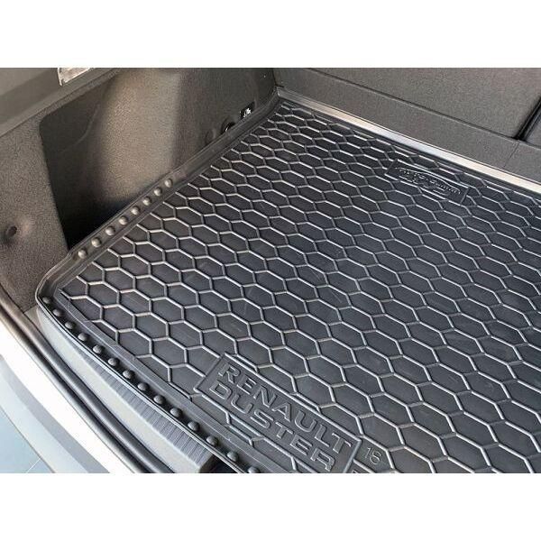 Килимок в багажник гумовий для Renault Duster 2018- (4WD) 111700 фото