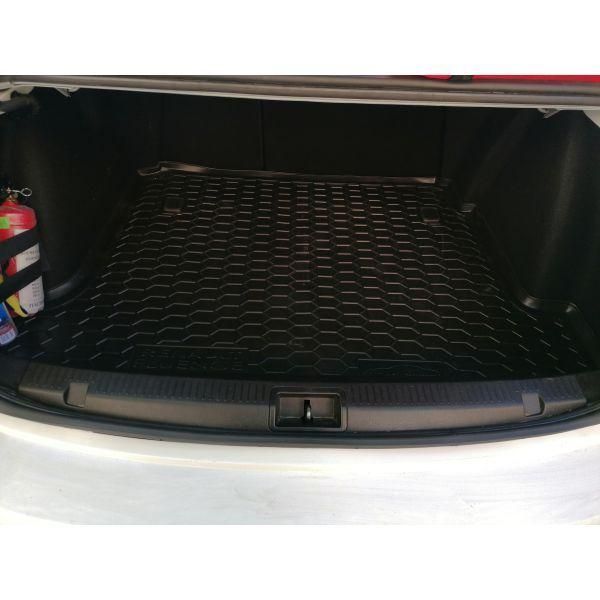 Коврик в багажник резиновый для Renault Fluence/ Рено Флюенс 2009+ 111582 фото
