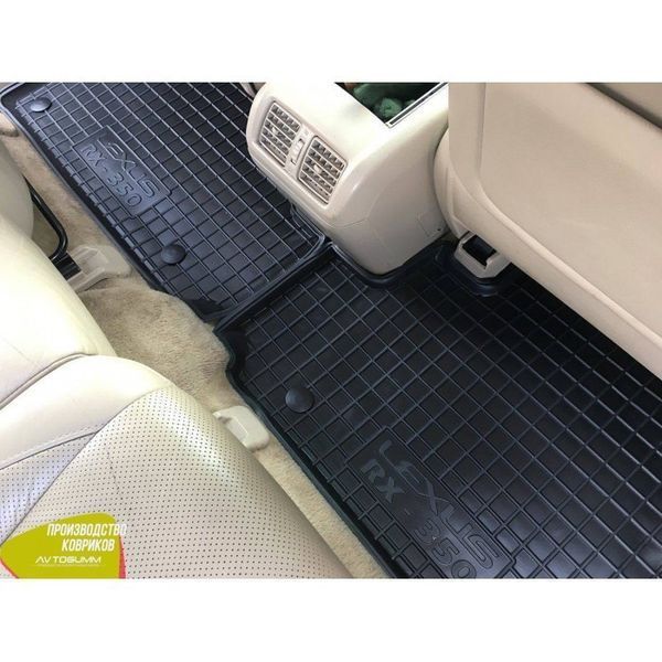 Килимки в салон автогум для Lexus RX350 2003-2009 / Лексус РКС350 2003-2009 11210 фото