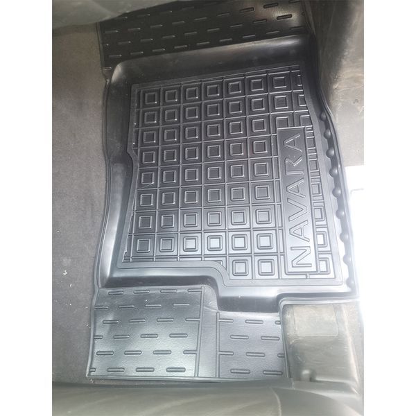 Коврики в салон автогум для Nissan Navara DoubleCab 2009+ MOD 12074 фото