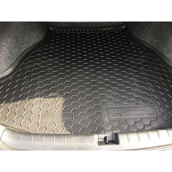 Килимок в багажник гумовий для Honda Accord / Хонда Акорд 2013+(седан) 111171 фото