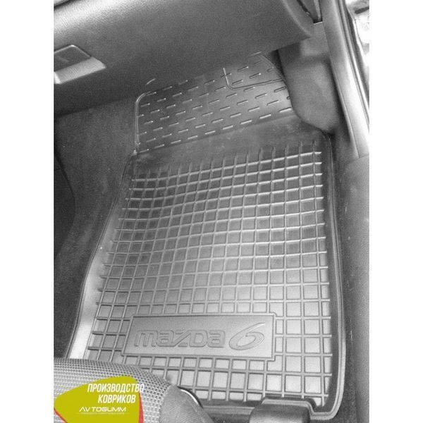 Килимки в салон автогум для Mazda 6 2003-2007/ Мазда 6 2003-2007 11217 фото