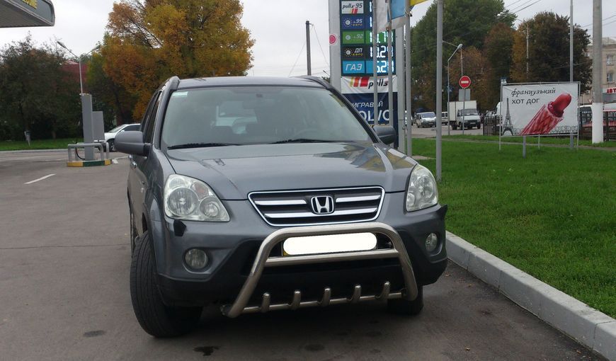 Кенгурятник для Honda CR-V 2001-2006 захист бампера дуги пороги AUG0752 фото