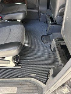 Ева коврики в салон для Mercedes Vito 2004-2014 W639 2 ряд оригинал пасажир / Мерседес Вито коврики 2637391071 фото
