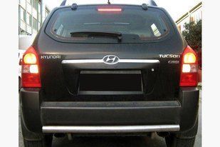 Захист заднього бампера ВУС Hyundai Tucson 2004-2010 кенгурятник дуги бічний захист пороги AUG0803 фото