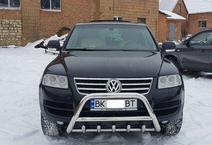 Передній захист кенгурятник для Volkswagen Touareg 2002-2010 AUG0203 фото