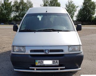 Кенгурятник УС двойной Peugeot Expert 1995-2006 Защита бампера передняя AUG0154 фото