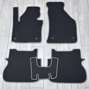 Ева килимки в салон для Volkswagen Caddy 2004-2020 ( 4 дверки ) Дві бокових / Фольксваген Каді килимки 2637390076 фото