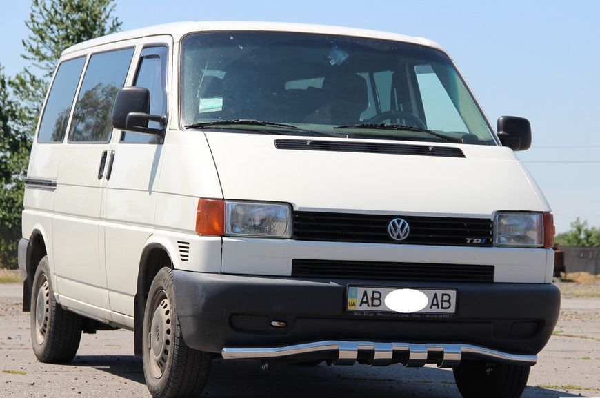 Кенгурятник Защита УС Volkswagen T4 1990-2003 одинарный SHARK AUG0104 фото
