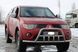 Кенгурятник + УС для Mitsubishi L 200 96-06 07-10 10-15 15+ Защита заднего бампера/дуги/пороги AUG0405 фото 1