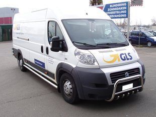 Бічна захист пороги труби Fiat Ducato 1994-2006 2007+ кенгурятник захист задня дуги пороги AUG0506 фото
