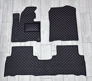 Авто килимки в салон Екошкіра для Kia Sorento / КІА Соренто 2015+ (5 місць) 11474 фото